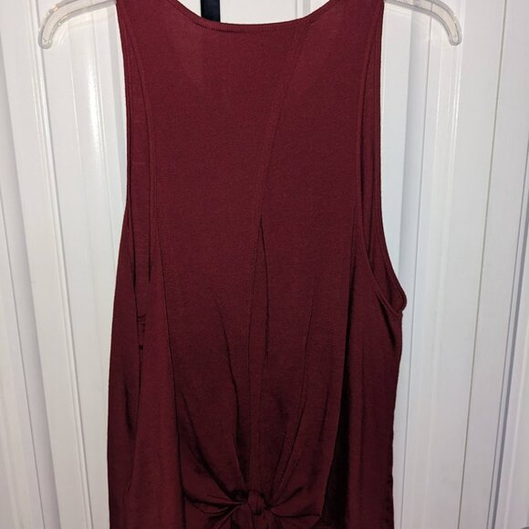 Mossimo Open Back Knotted Tank Top Juniors Size M - Picture 2 of 7